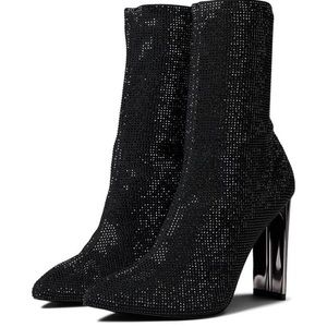 Aldo Rhinestone Sock Booties